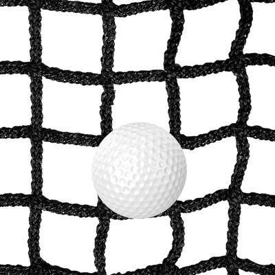 Black Golf Sports Barrier Netting, Heavy Duty Nylon Netting for Backyard Fence Sports Hitting, Knotless Safety Net, Balcony Patio Railing Protective Netting(Size:1.5M1M(5FT3.3FT),Color:Black)