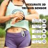 3D Pedometer for Walking with Removable Clip and Carabiner Simple Step Counter for Walking Accurate Clip On Step Tracker for Men Women Kids (White) view 3
