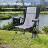 AHDFY Camping Chair, Comfortable Beach Chair, Outdoor Portable Garden Chair, Folding Chair, Fishing Chair, Deck Chairs, Support 300kg, for Outdoor, Picnic, Beach, Garden view 2