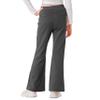 Rolanko Girls Flare Wide Leg Sweatpants Elastic Waist Bell Bottoms Pants for Kids Sweats with Pockets (Darkgrey, 14-16) view 3