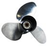 AQUAMAN 14x21 Stainless Outboard Propeller for Suzuki Motor Engine DF90/100/115/140HP,15 Spline Tooth,Left Rotation view 1