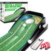 CHAMPKEY Professional Hazard Golf Putting Green Come with Golf Putting Gates and Putting Mirror - Progressive Slope Tech and Noise Reduction Tech Golf Putting Mat(LITE Version) view 1