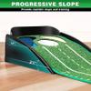 CHAMPKEY Professional Hazard Golf Putting Green Come with Golf Putting Gates and Putting Mirror - Progressive Slope Tech and Noise Reduction Tech Golf Putting Mat(LITE Version) view 3