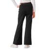 Rolanko Girls Flare Wide Leg Sweatpants Elastic Waist Bell Bottoms Pants for Kids Sweats with Pockets (Black, 14-16) view 3