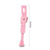 Aosekaa Bicycle Kick Stand Kids Bike Kickstand, Sturdy Road Bike Replaces, Rear Mount Bike Leg Stand Riding Side Kickstand Adjustable, Pink 16inch view 3