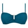 Hilor Women's Underwire Bikini Tops A-C Cup Strapless Tube Top Swimsuit Retro Push Up Supportive Bathing Suit Top Only Blue Cora 6 view 3
