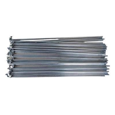 12G Diameter 2.5mm Electric Fit For Bicycle Spokes Length 170-305mm Steel 40PCS With Nipples(Color:265mm)