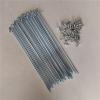 12G Diameter 2.5mm Electric Fit For Bicycle Spokes Length 170-305mm Steel 40PCS With Nipples(Color:265mm) view 2