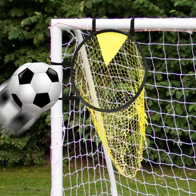 Football Target Net, Easy to Attach and Detach Soccer Goal Target Net for Goal Training and Practice Equipment to Improve Shooting Accuracy (1 Pc)