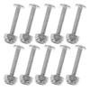 JOINPAYA 15pcs Foosball Table Nut and Screw for Easy Installation Lightweight and Hardware Accessories for Foosball Game Repair and Replacement view 1