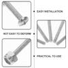 JOINPAYA 15pcs Foosball Table Nut and Screw for Easy Installation Lightweight and Hardware Accessories for Foosball Game Repair and Replacement view 2
