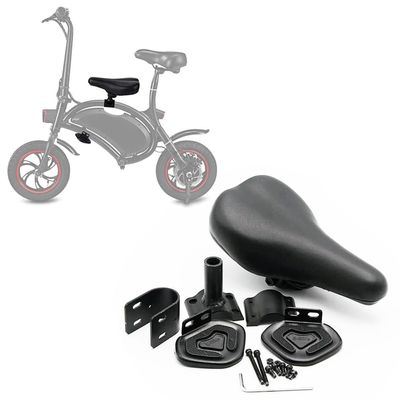Set of Children Saddle Seat Foot Pedals Bicycle Saddle Child Ebike Seats for F - Wheel DYU D3F 14 Inch Mini Folding Electric Bike - Toddler Bike Seat for Children 2~6 Years