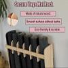 CMYUN Yoga Mat Holder Solid Wood Yoga Mat Basket, Home Gym Yoga Mat Holder for Exercise Enthusiasts, Workout Equipment Storage for Foam Roller Yoga Block view 4