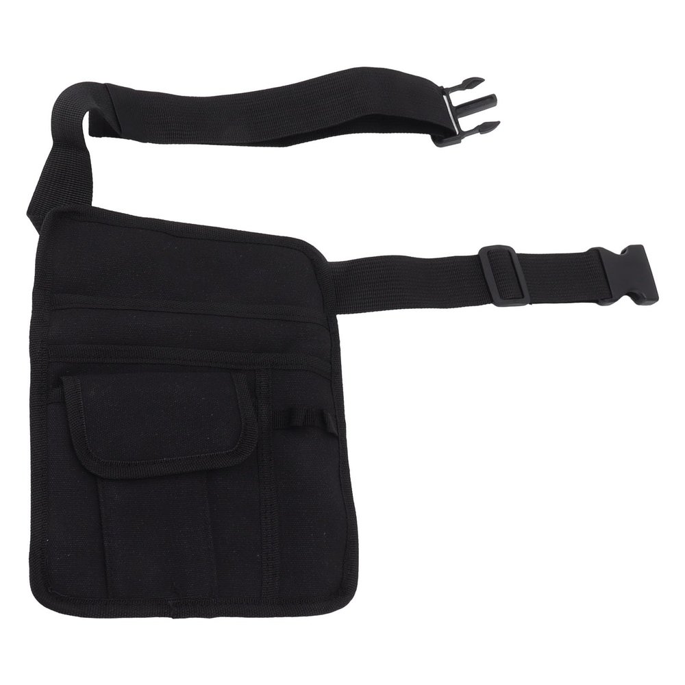 Cyrank Server Waist Pouch, Gardening Tool Waist Bag Waiter Waist Money Pouch Bag Server Belt Bag Restaurant Waiter Waist Bag for Men and Women