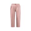 Capris with Pockets for Women Summer Trendy Linen Pants 2026 Fashion Capris Straight Leg Ladies Capris Pants Pink view 2
