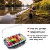 Yuecoom Fishing Lure Boxes, Double Sided Bait Storage Case Plastic Fishing Hook Tackle Storage Accessory Boxes for Fishing(Fishing Box) view 3