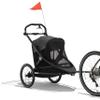 Baby Jogger Bike Trailer Bundle - Includes City Prix Jogger, Bike Trailer Conversion Kit, Weather Shield, and Bug/Sun Shield view 1