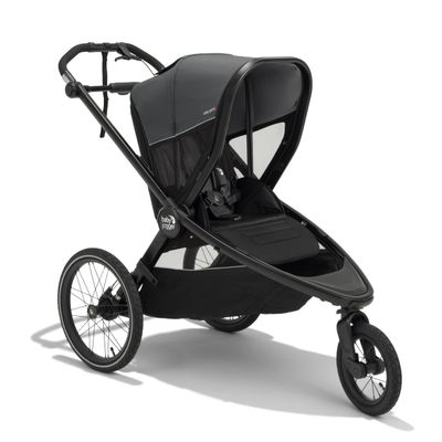 Baby Jogger Bike Trailer - Compatible with City Prix Jogging Stroller, All-Wheel Suspension & Front-Wheel Swivel for Smooth Rides, Seatback and Under-Seat Storage, and Mesh Covering