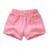 KAGAYD Stretch Ripped Denim Jean Shorts for Kids Boys Distressed Denim Washed Jean Shorts for Girls (Pink, 4-5 Years) view 1