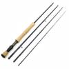 1.98M 2.1M 2.4M 2.7M Carbon 4 Sections Fly Fishing Rod LW 7/8 Fast Action Freshwater Fly Rods for Trout Salmon Fishing Portable Sea Pole(Size:2.4M (8ft) Rod) view 1