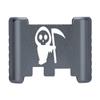 NDZ Performance Aluminum Slide Racker Back Plate for Glock 43 43X 48  Improved Slide Grip, Laser Engraved, Gray  Grim Reaper Baby view 1