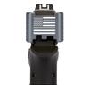 NDZ Performance Aluminum Slide Racker Back Plate for Glock 43 43X 48  Improved Slide Grip, Laser Engraved, Gray  Grim Reaper Baby view 3