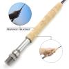 1.98M 2.1M 2.4M 2.7M Telescopic Carbon 4 Sections Fly Fishing Rod Fast Action Freshwater Fly Rods for Trout Salmon Fishing Portable Sea Pole(Size:2.4Meters(8.0FT)) view 2