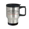 Genetic Counselor Gift Genetic Counselor Travel Mug Genetic Consultant Genetic Advisor Massive Amounts of Paperwork view 2