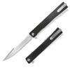 OCASO - Solstice Gentleman's Knife, 3.5" S35VN Steel, Titanium or Carbon Fiber, Ambidextrous Deep Carry Pocket Clip, Harpoon Blade 9HFS view 1