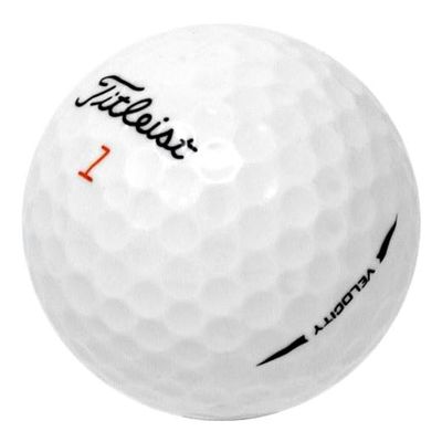 LostGolfBalls - 48 Titleist Velocity Golf Balls in Pristine Condition, 2023 Year Model, Like New Quality, No Logos, No Player Markings, Recycled Used Golf Balls, Perfect Condition, White