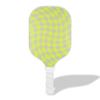 Sonix | Premium Pickleball Paddle | Fiberglass Surface, Non-Slip Cushion Grip | Single Pickle Ball Racket | Checkered Chartreuse | Checkmate Green view 1
