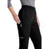 BARCO Skechers Vitality Aura Scrub Pant for Women - Mid-Rise Medical Pant, 5 Pockets, 4-Way Stretch Women's Scrub Pant Black X-Large view 2