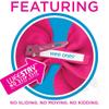 Wee Ones Girls Velvet Bowtie with Twisted Wrap and Whimsy Tails, King, Cranberry view 2