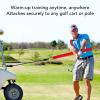 Alomejor Swing Turn Training Belt Aid for Long Lasting Use Various Swing Exercise Methods with Multifunctional Design for Improved Techniques (Red) view 2