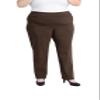 Briggs New York Women's Plus Size Super Stretch Millenium Welt Pocket Pull on Pant view 1