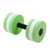POPETPOP 2pcs Eva Water Barbells Floating Dumbbells for Aquatic Exercise Lightweight Fitness Equipment for Water Aerobics Suitable for Pool Workouts Gray Red view 3