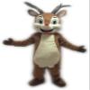 Cute Red Nose Rudolph Reindeer Mascot Costume Adult Size for Men & Women with Built-in Fan Inside the Head view 1
