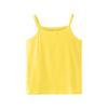 Betadog Girls' Undershirt Girls' Cotton Tank Tops Camisoles Toddler Kids Cotton Undershirts for (Yellow, 6-7 Years) view 1