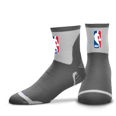 For Bare Feet NBA Logoman Surge Quarter Sock Size Large