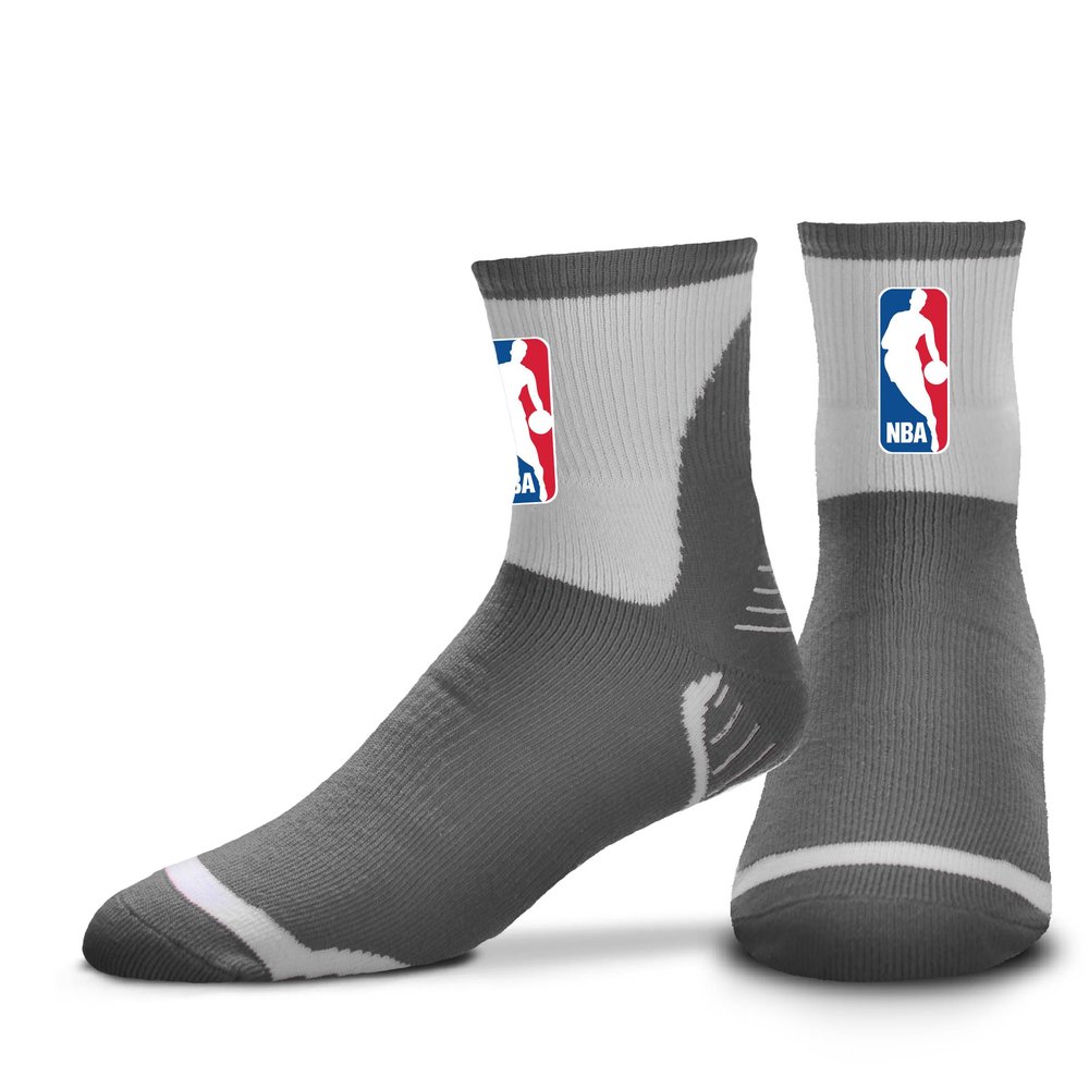 For Bare Feet NBA Logoman Surge Quarter Sock Size Large