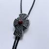 ARTICAL HEART Vintage Style Celtic Cross Knot Red Enamel Western Cowboy Cowgirl Bolo Tie, Large view 4