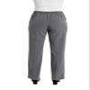 Briggs New York Flat Front Pull on Pant with Slimming Solution (Regular & Short Length) Heather Grey view 2