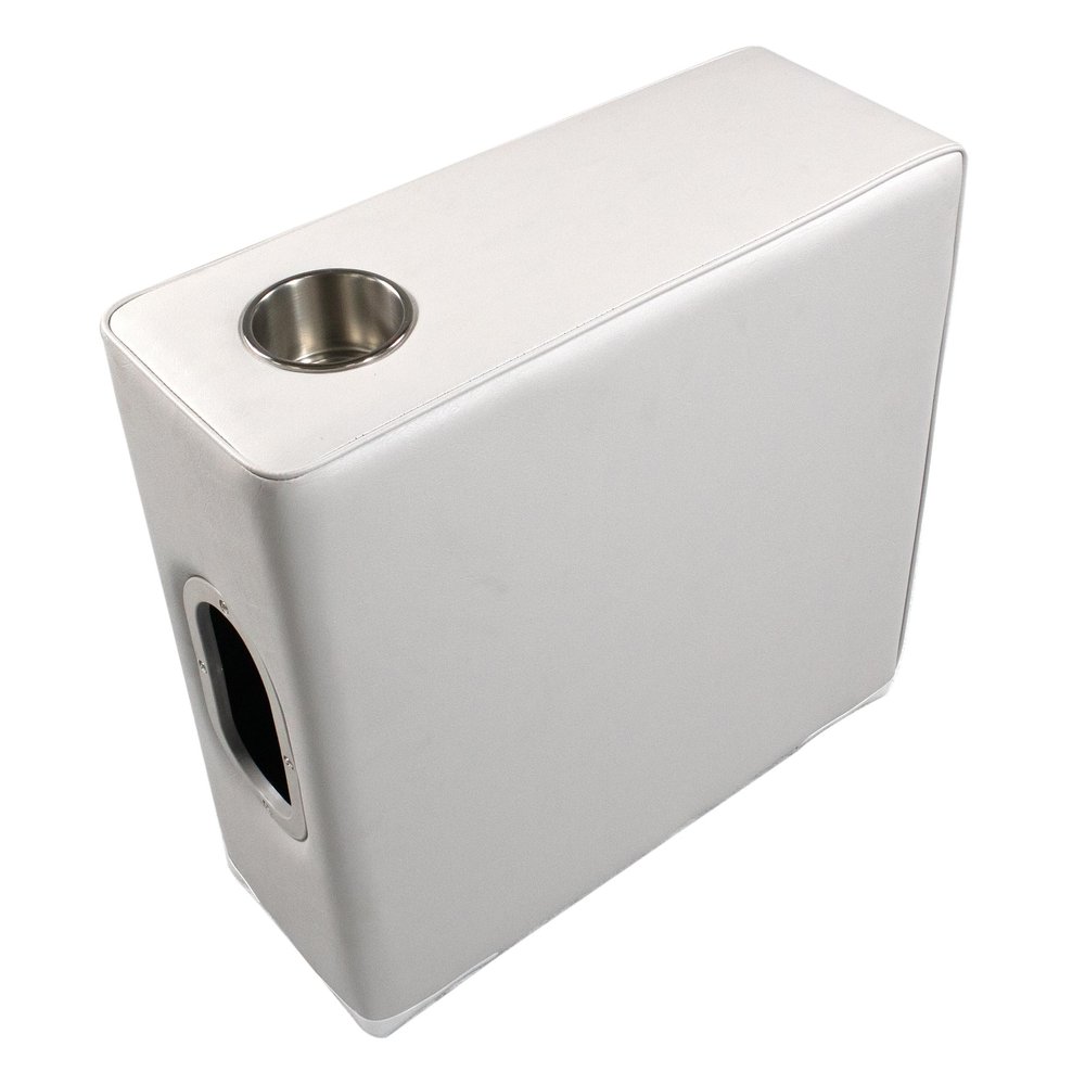 Horizon Manufacturing Premium Series Pontoon Armrest Square 3002-AA White
