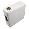 Horizon Manufacturing Premium Series Pontoon Armrest Square 3002-AA White view 1