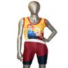 Matman USA The Rosie Women's Wrestling Singlet (Multicolor, 3X-Small) view 3