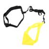 Professional Swim Resistance Parachute with Training Belt for Adults Foldable Drag Device for Swimming Strength Speed Endurance Training Yellow view 2