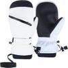 Engood Comfort Cotton Skiing Mittens Unisex Warm Tough Outdoors Sporting Winter Glove (White, M) view 1