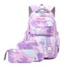 Purple Backpack for Girls Kids Backpacks with Lunch Box Elementary Middle High School Backpacks Students Bookbag Set School Bags for Teens Girls (Purple) view 1