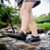 Hhhchpm Trendy Outdoor Waterproof Anti Slip Durable Women's Rain Boots, Solid Color Garden Shoes (Black,7.5) view 4