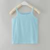 Betadog Girls' Undershirt Girls' Cotton Tank Tops Camisoles Toddler Kids Cotton Undershirts for Dance (Green, 5-6 Years) view 2